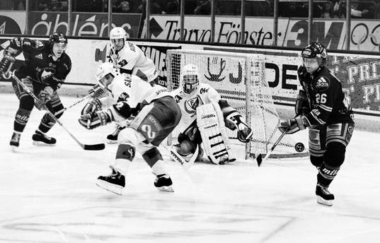 Ishockey, Elitserien, Semifinal, Djurgården - Färjestad,