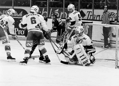 Ishockey, Elitserien, Semifinal, Djurgården - Färjestad,