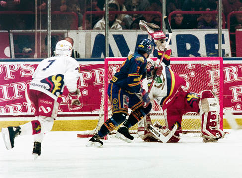 Ishockey, Elitserien, Semifinal, Djurgården - Färjestad,
