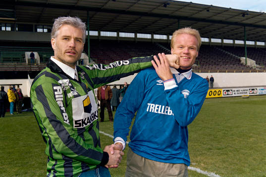 Glenn Hysén, Gais och Jonas Brorsson, Trelleborg