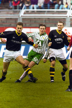 Gary Sundgren, AIK och Mikael Robertsson, Västra Frölunda
