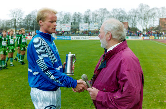 Jonas Brorsson, Trelleborg får pris innan matchen