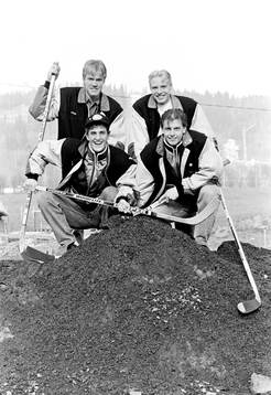 Kenny Jönsson, Ola Böös, Mattias Olivestedt och Daniel