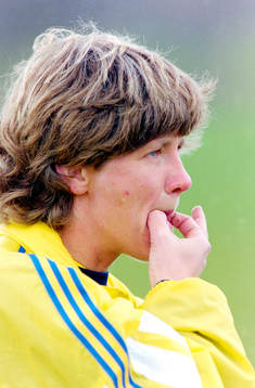 Pia Sundhage, förbundskapten i Sverige