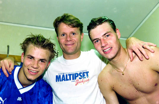 Nicklas Alexandersson, Mats Jingblad, tränare och Niklas