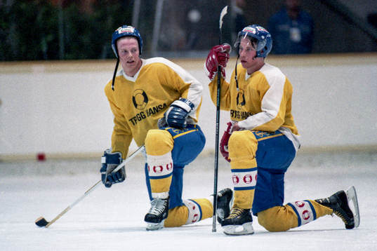 Mats Sundin och Peter Forsberg, Sverige