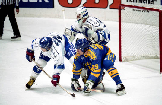 Ishockey VM, Sverige - Finland, 2-5