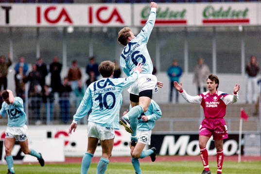 Niclas Nylén, Malmö, jublar