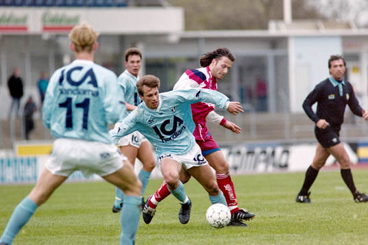 Jonas Axeldal, Malmö tar sig förbi Per Blohm, Norrköping