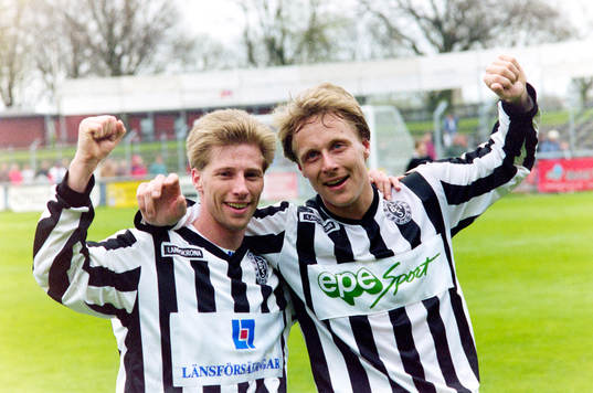 Thomas Gustavsson och Mats Andersson, Landskrona jublade