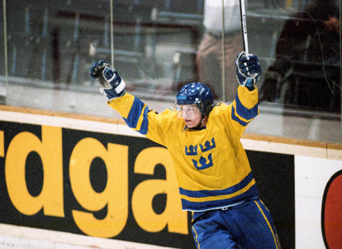 Mats Sundin, Sverige, jublar