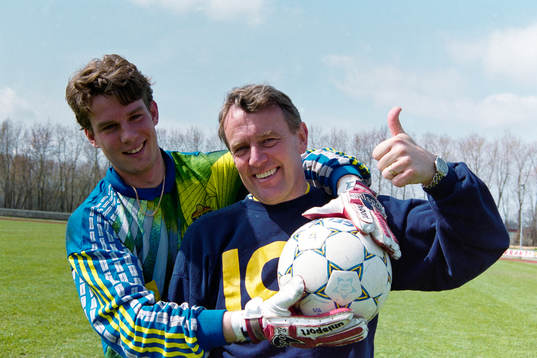 Magnus Werdin, målvakt och Nils Andersson,