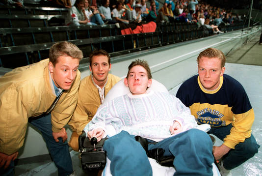 Tommy Söderström, Roger Hansson och Mats Sundin, Sverige