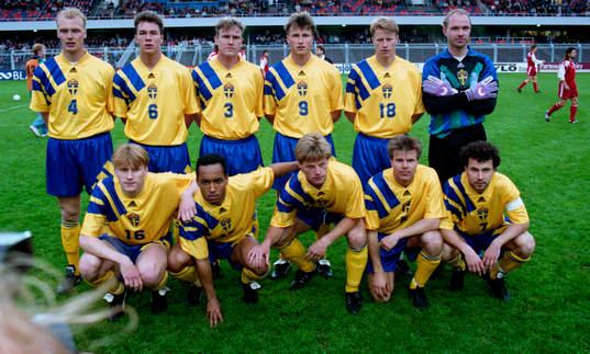 Bläddra bland fler bilder av Fotboll, Sverige - Polen, 5-0