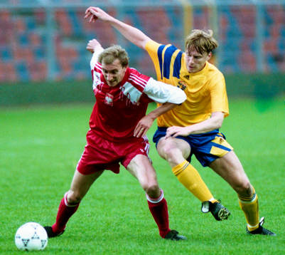 Fotboll, Sverige - Polen, 5-0
