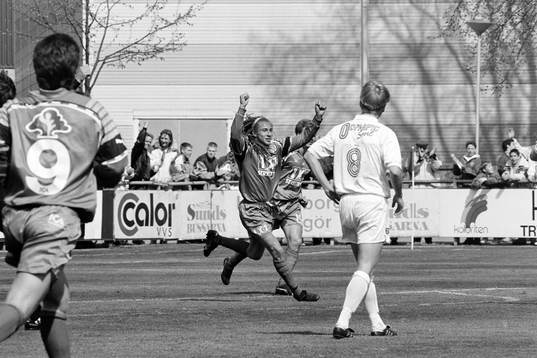 Henrik Larsson, Helsingborg jublar