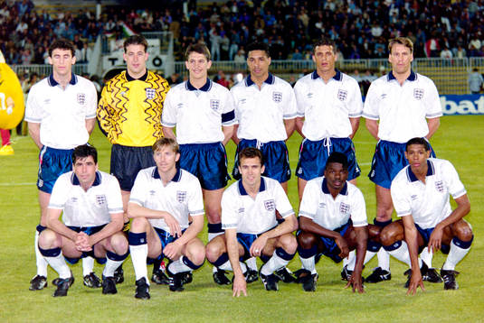 Englands startelva