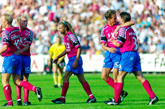 Mats Magnusson, Björn Lilius, Henrik Larsson och Mikael
