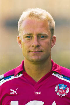 Mats Magnusson, nyförvärv i HIF tröjan