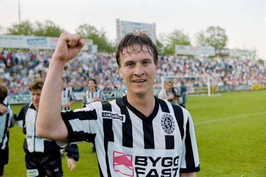 Per Harrysson blev stor matchhjälte för Landskrona med