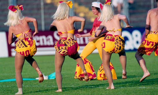 Cheerleader, underhållning, flicka