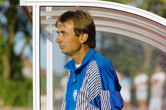Tom Prahl, tränare i Trelleborg