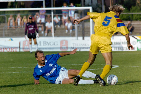 Anders Grimberg, Trelleborg och Leif Nilsson, Djurgården
