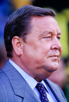 Lennart Johansson, president, UEFA, former president of
