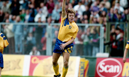 Tomas Brolin jublar