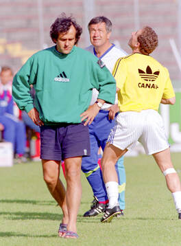 Football, Uefa EURO 1992 in Sweden, Group 1, France,