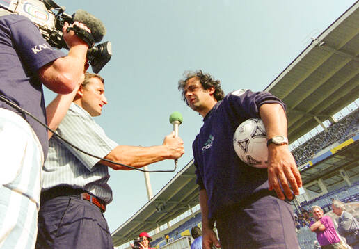 Football, Uefa EURO 1992 in Sweden, Group 1, France,