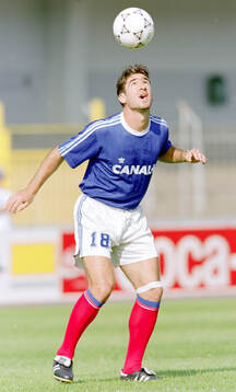 Football, Uefa EURO 1992 in Sweden, Group 1, France,