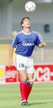 Football, Uefa EURO 1992 in Sweden, Group 1, France,
