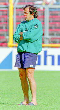 Football, Uefa EURO 1992 in Sweden, Group 1, France,