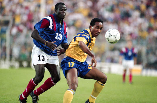 Martin Dahlin, Sverige och Basile Boli, Frankrike