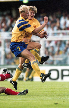 Klas Ingesson, Tomas Brolin, Sverige