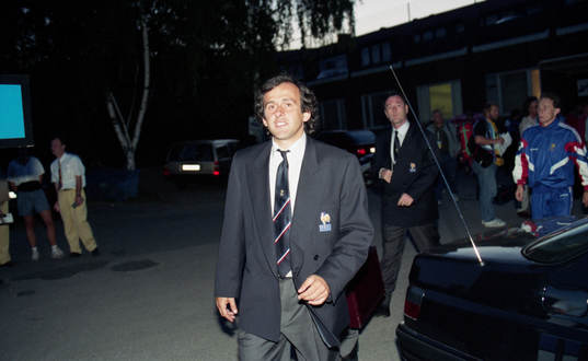 Michel Platini, förbundskapten, Frankrike