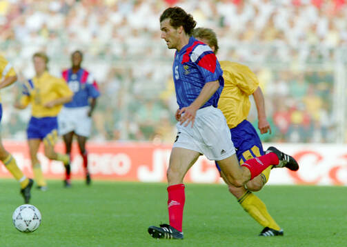 Laurent Blanc of France