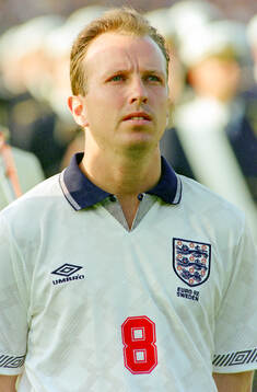 Englands Trevor Steven
