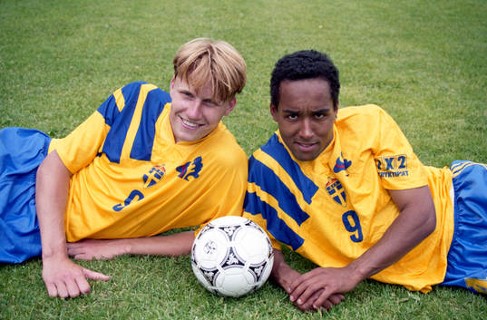 Kennet Andersson och Martin Dahlin,  Sverige