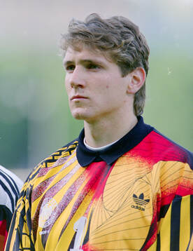 Germanys goalkeeper Bodo Illgner