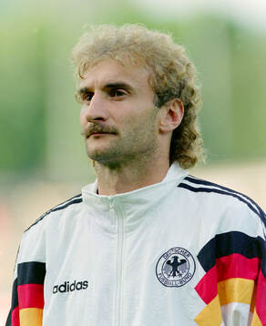 Germanys Rudi Voller