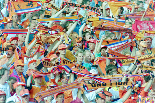 Fotboll, EM, Holland - Skottland