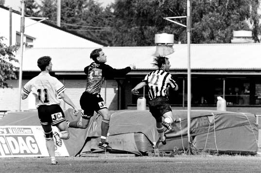 Peter Larsson, målvakt i Hässleholm