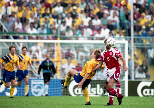 Tomas Brolin, Sverige och Kim Christofte, Danmark