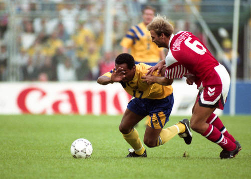 Martin Dahlin, Sverige och Kim Christofte, Danmark