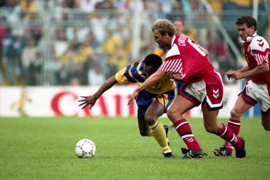 Martin Dahlin, Sverige och Kim Christofte, Danmark