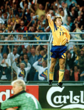 Tomas Brolin, jubel