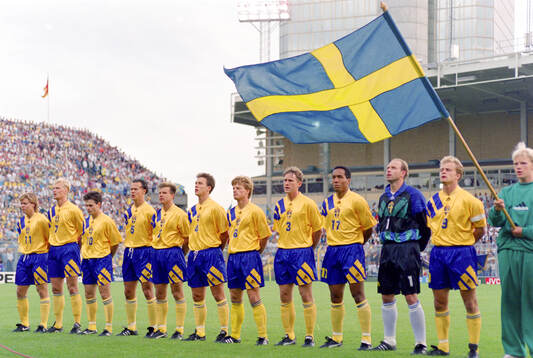 Sweden team group