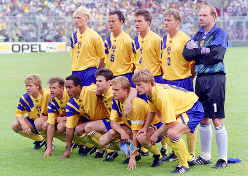 Sweden team group
